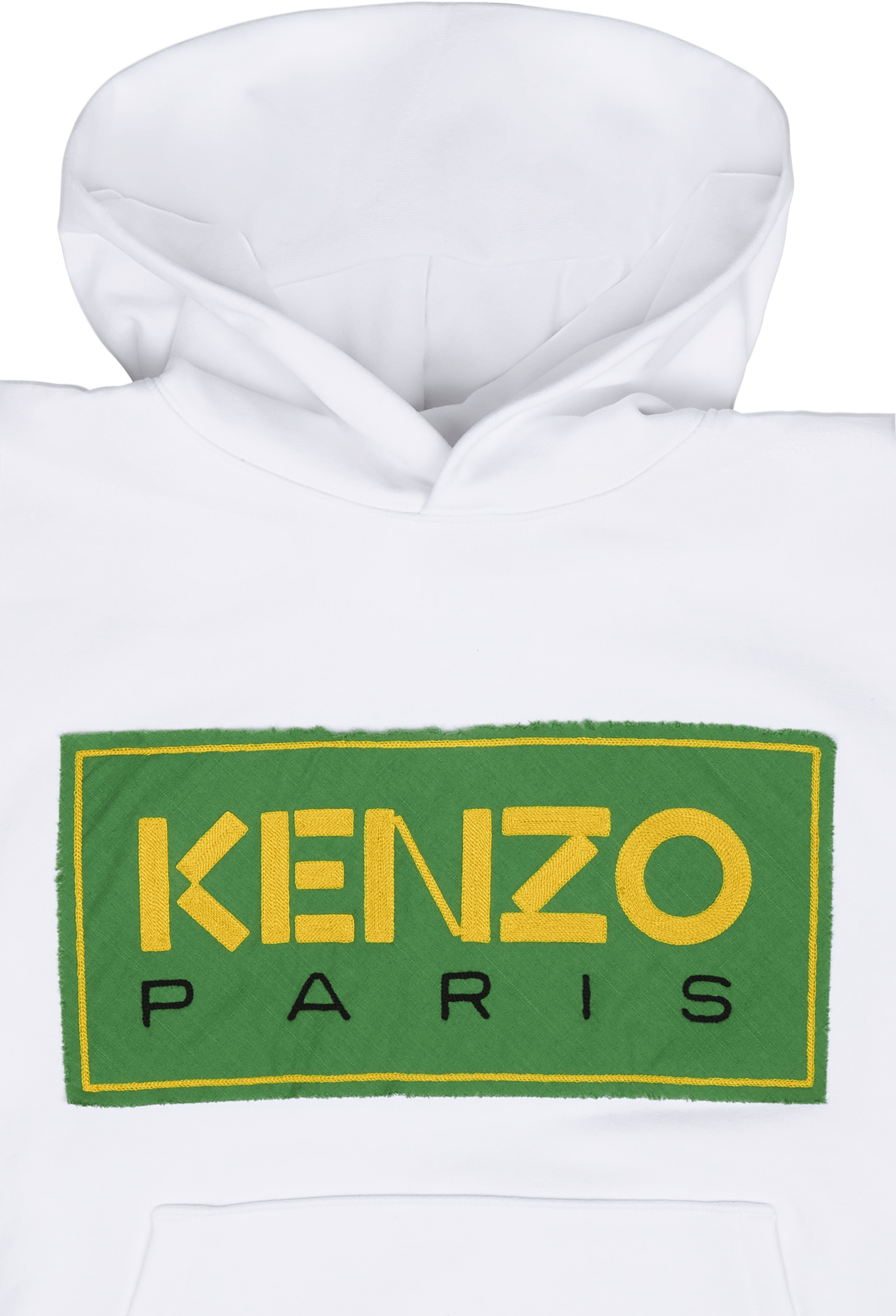 Hoodie Tricolor Kenzo Paris White - Bild 3