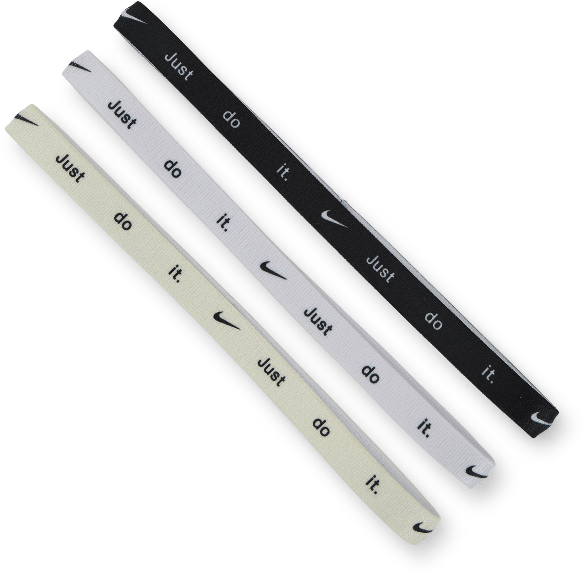 Nike Headbands 3 Pk Printed Lime Ice/black/lime Ice, Female, Apparels, hats & caps, ONESIZE