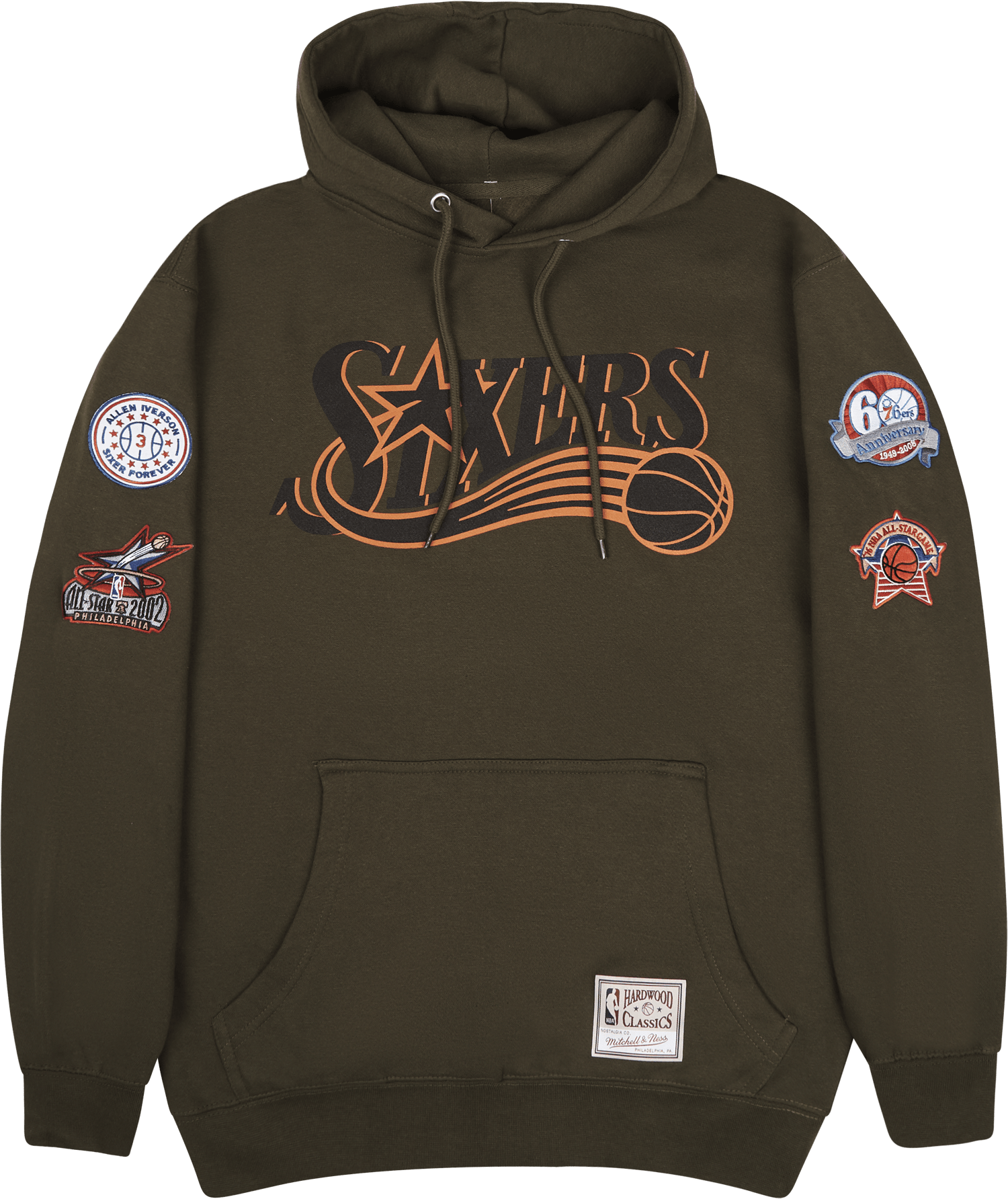 76ers Script Flight Hoodie