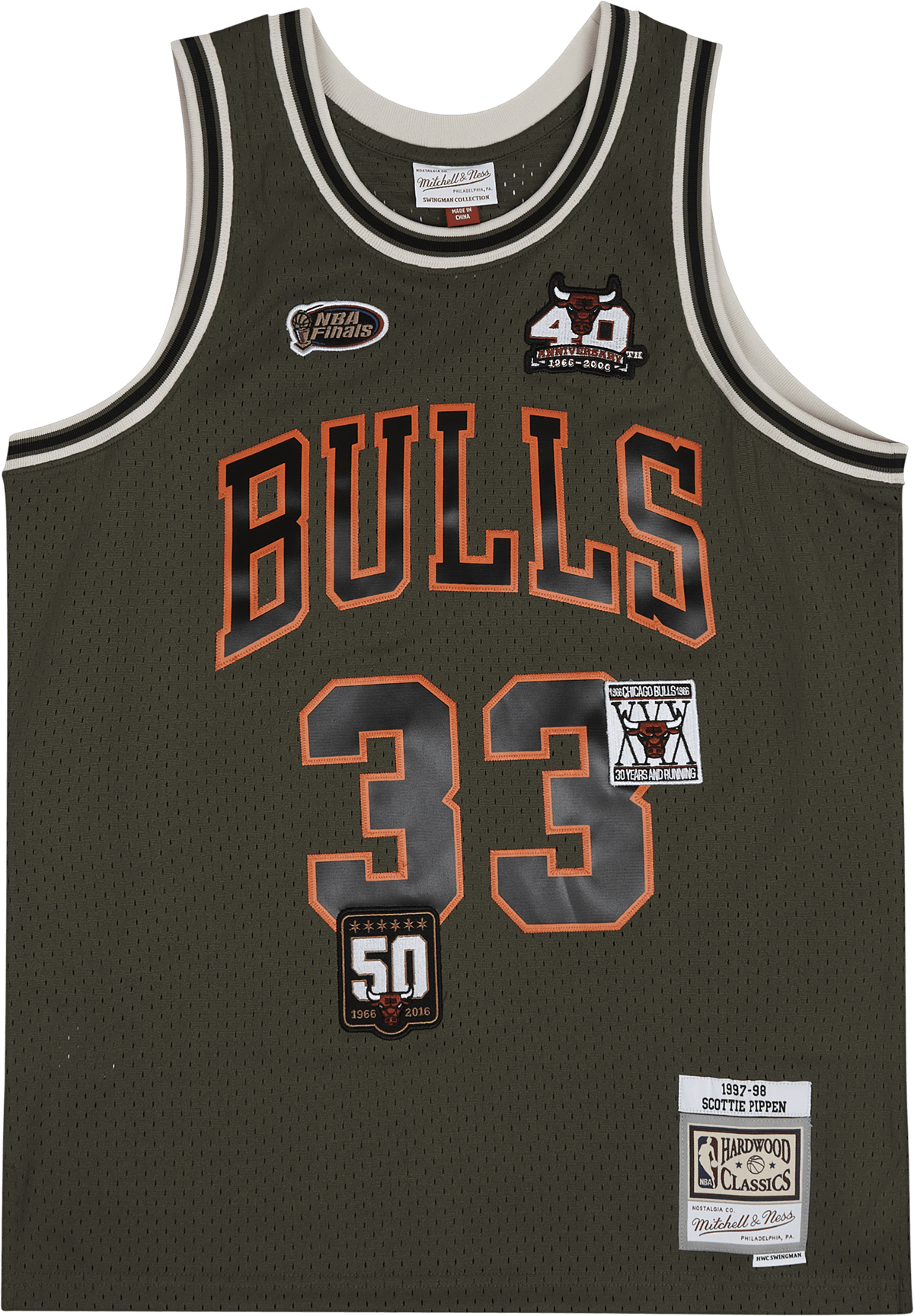 Bulls Flight Swingman Jersey - Scott Dark, Male, Kläder, Jersey, Grön, XL