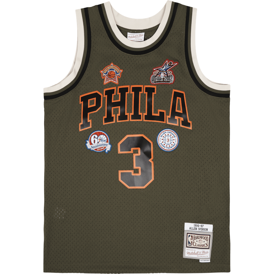 76ers Flight Swingman Jersey – Allen Dark
