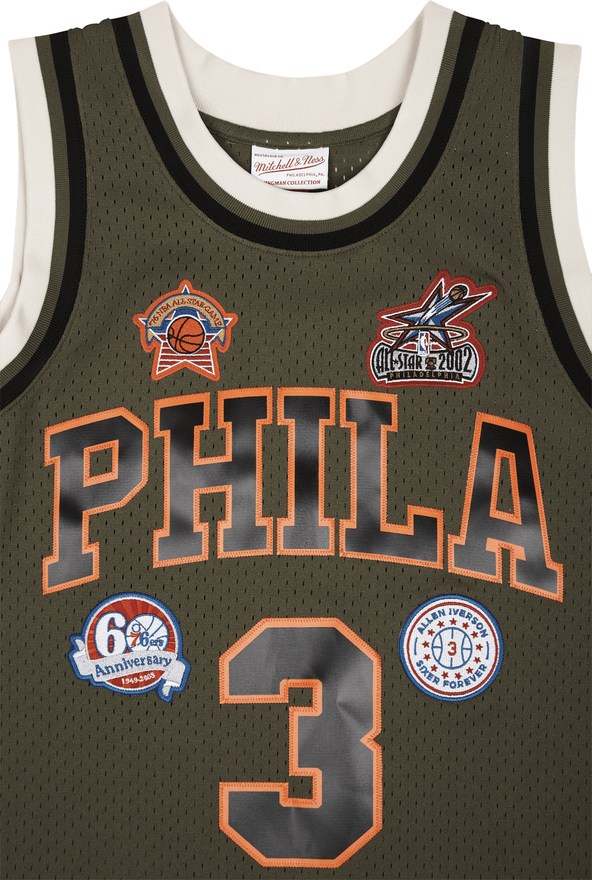 76ers Flight Swingman Jersey - Allen Dark - Bild 3