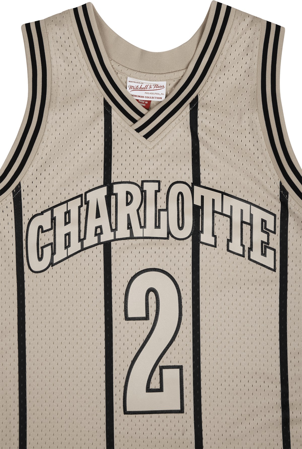 Hornets Khaki Swingman Jersey - Bild 3