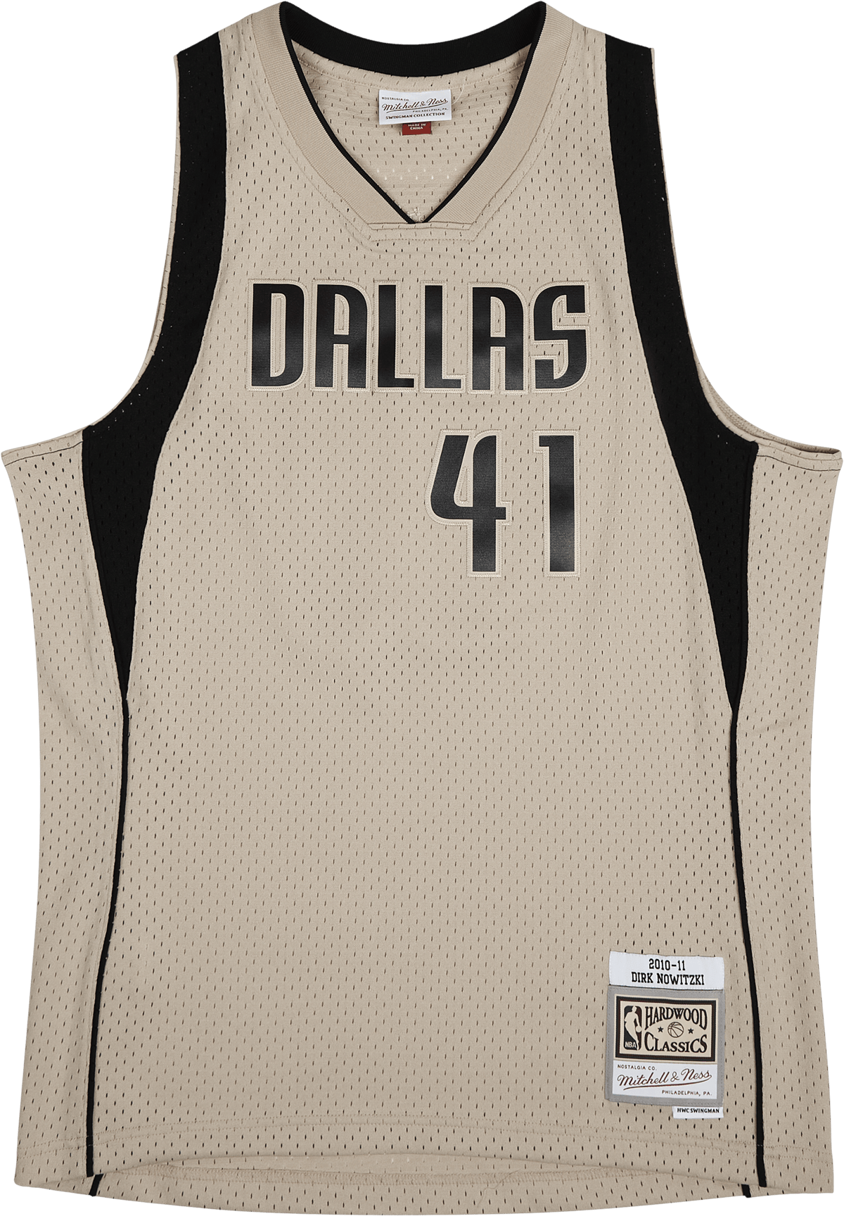 Mavs Khaki Swingman Jersey