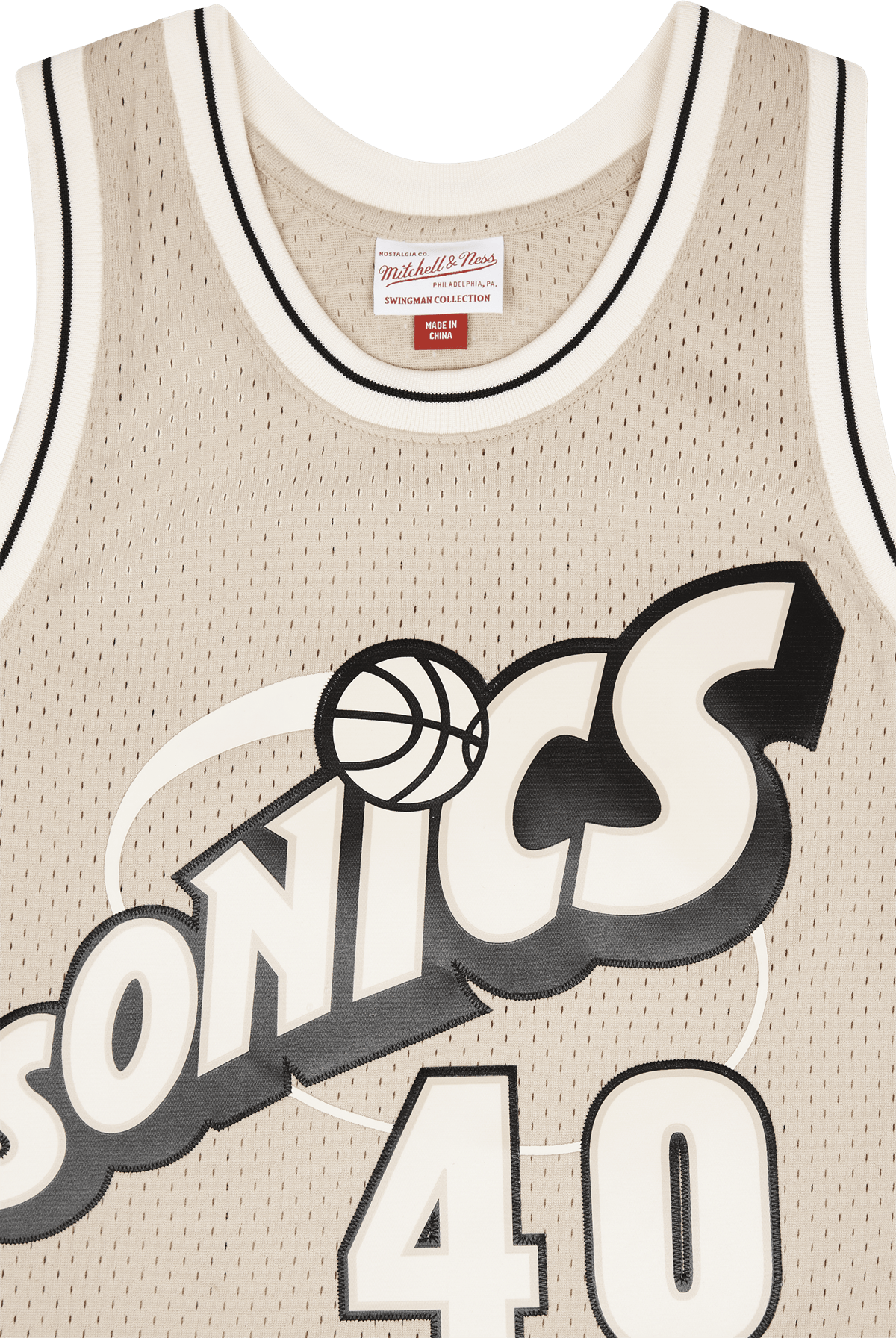 Supersonics Khaki  Swingman Jersey - Bild 3
