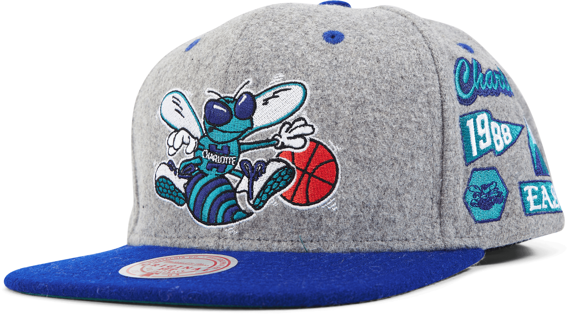 Hornets Melton Patch Snapback HWC