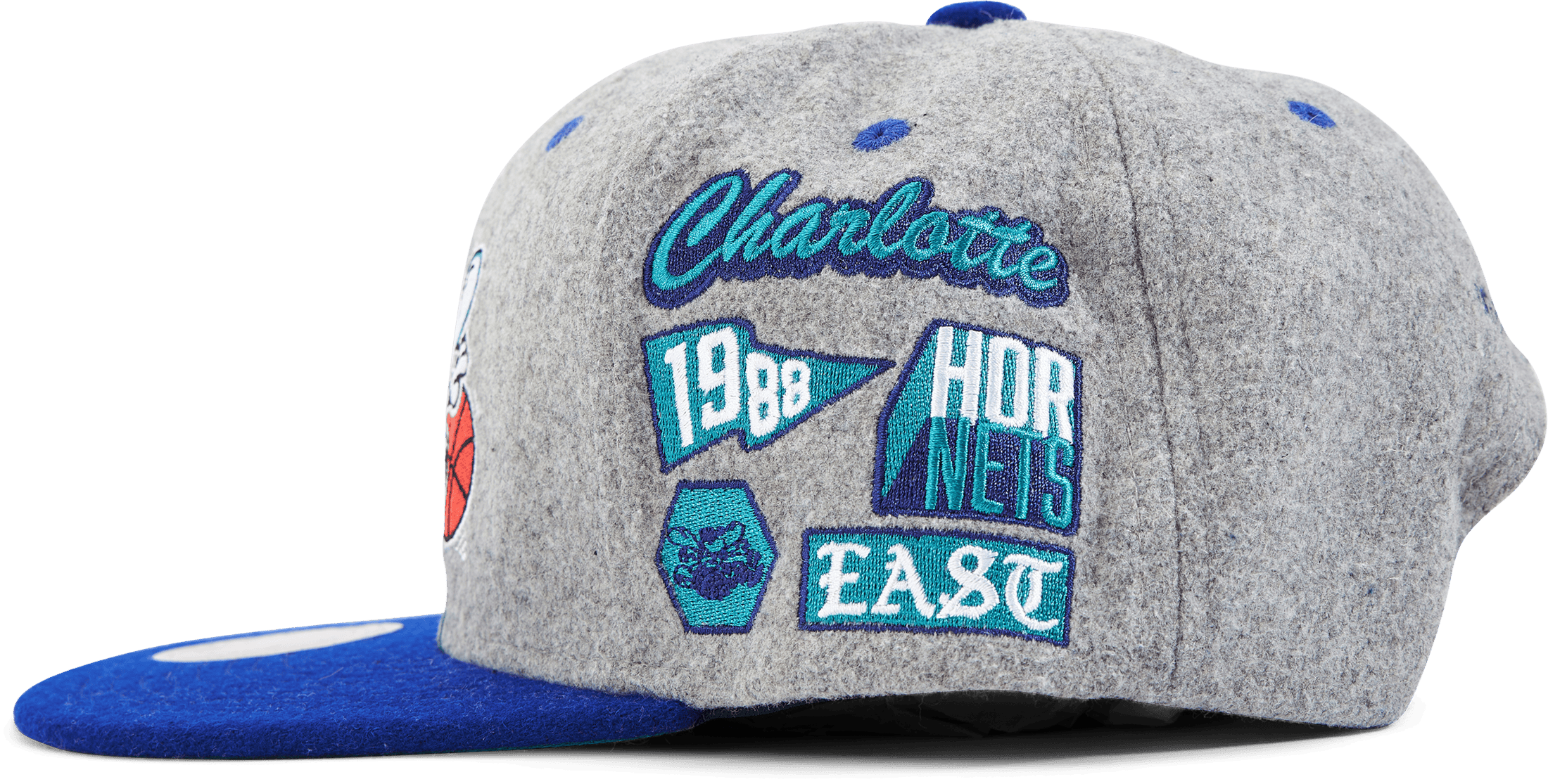 Hornets Melton Patch Snapback HWC - Bild 2