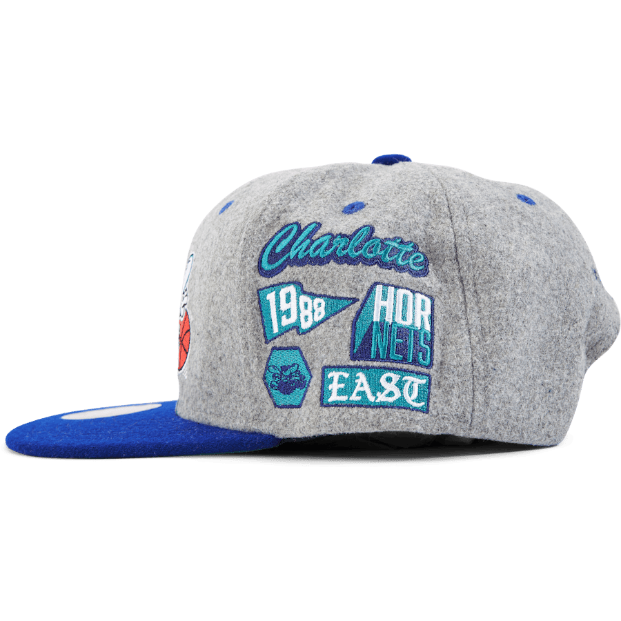 Hornets Melton Patch Snapback HWC - Bild 2