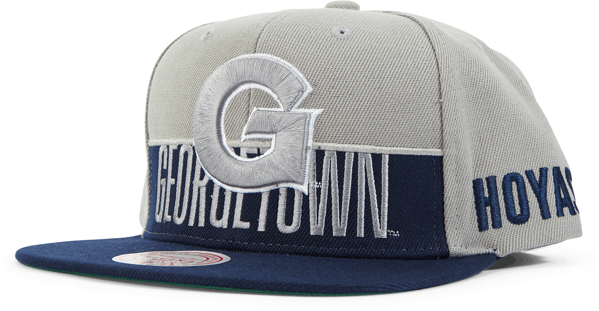 Hoyas Half & Half Snapback, Unisex, Apparels, Hats & Caps, Blue/Grey, ONESIZE