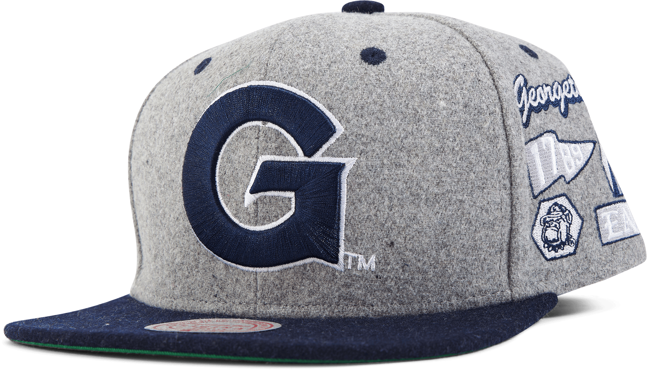 Hoyas Melton Patch Snapback