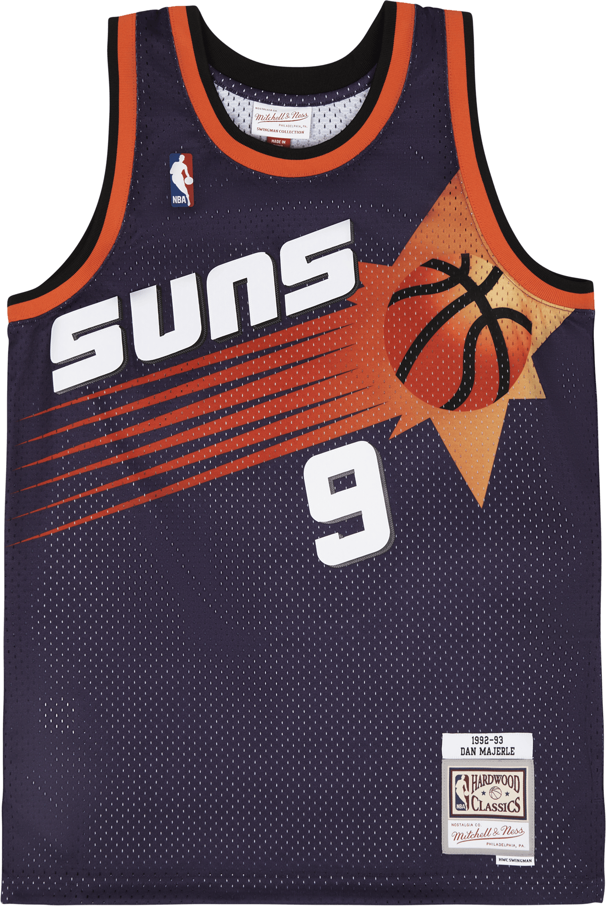 Swingman Jersey - Dan Majerle, Male, Ropa, Jersey, Morado, S