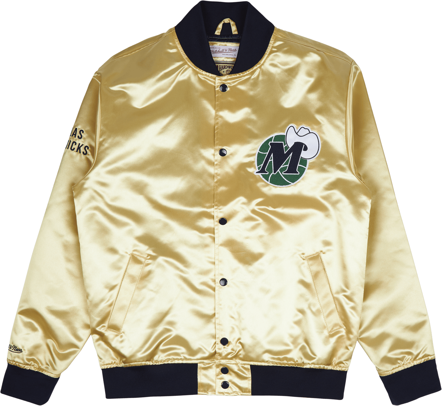 Mavs Lightweight Satin Jacket