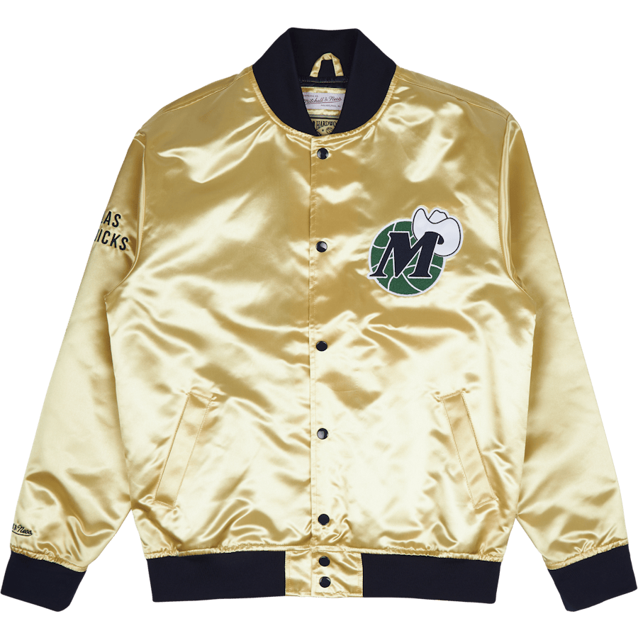 Mavs Lightweight Satin Jacket