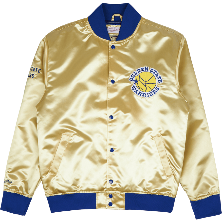 Warriors Lightweight Satin Jacket