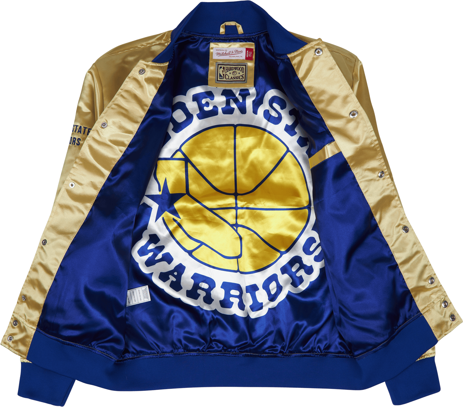 Warriors Lightweight Satin Jacket - Bild 4