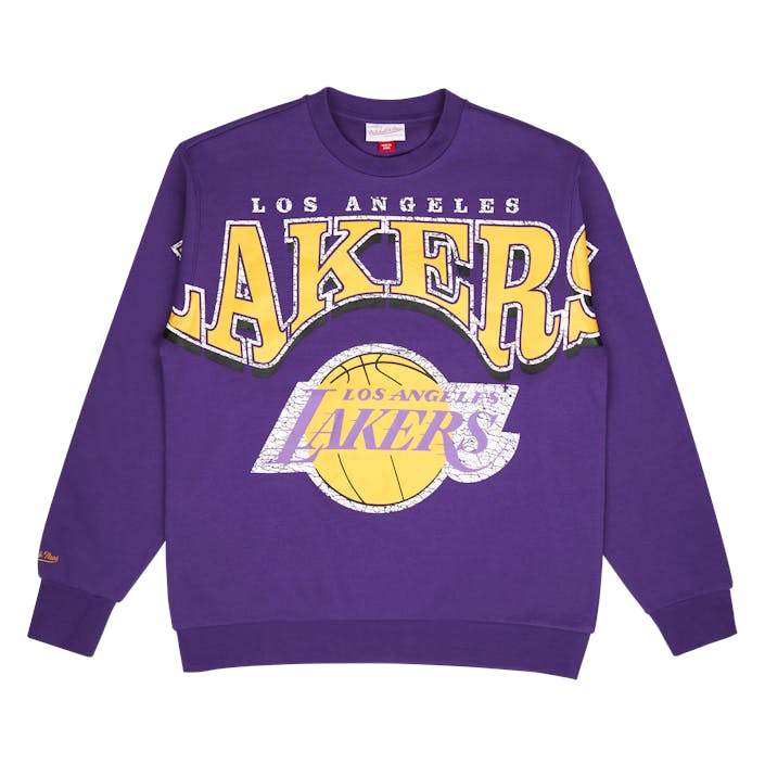 Fleece Crew, Male, Klær, hettegensere og gensere, Lilla, M