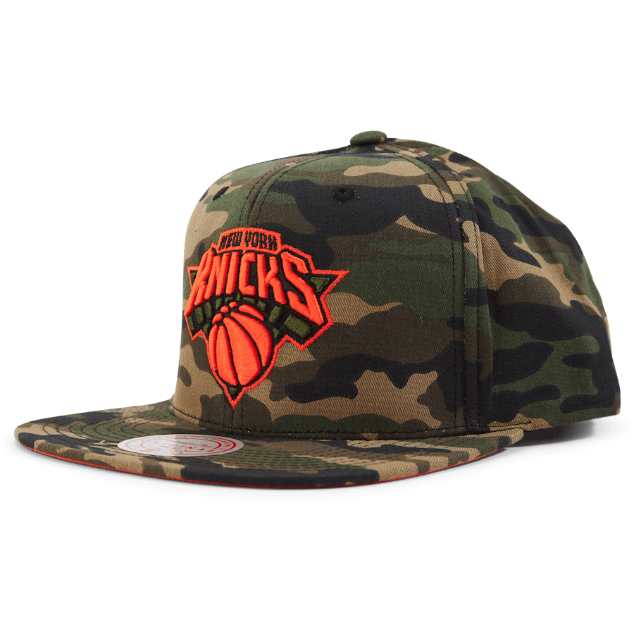 Knicks Neon Camo Pop Snapback