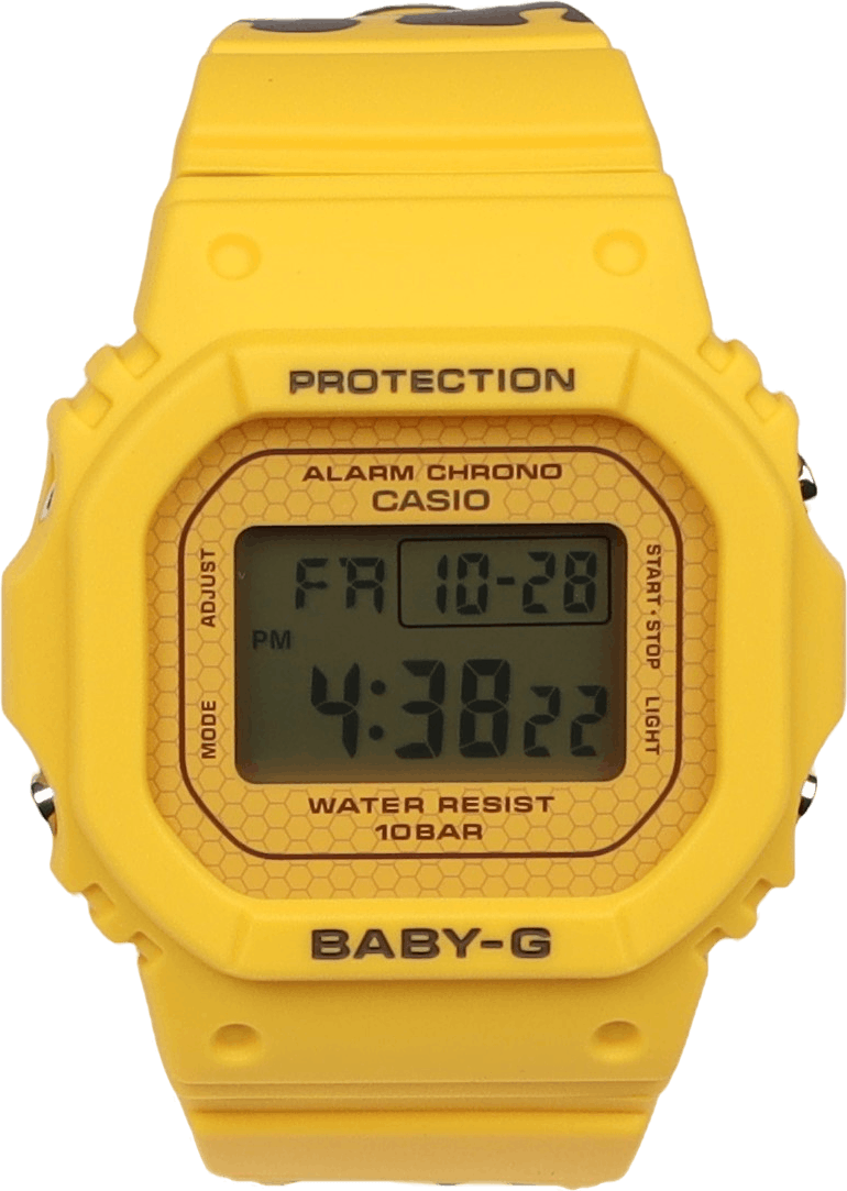 Casio Baby-g Yellow, Unisex, Equipment, other accessories, Yellow, ONESIZE