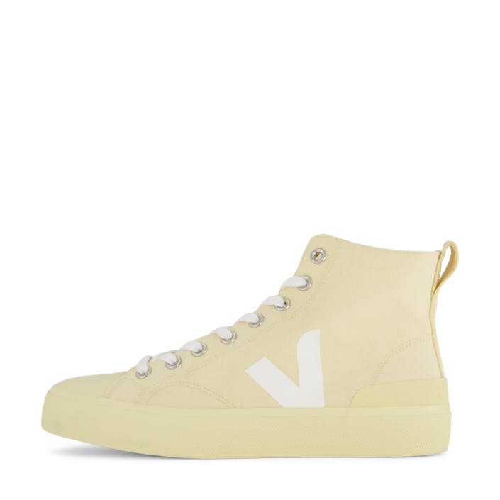 Wata Ii Canvas Butter White Butter Sol, Male, Shoes, Trainers, high-top sneakers, Beige, EU 45
