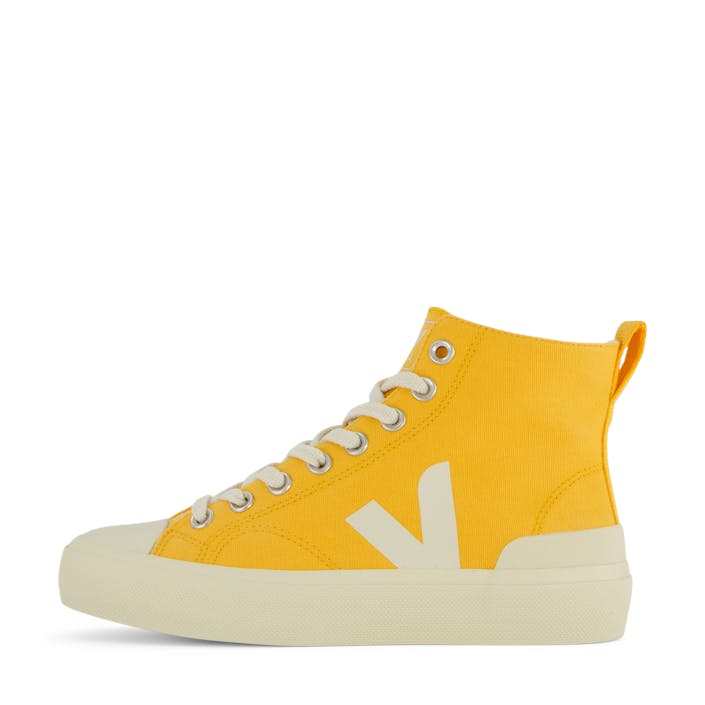 Wata Ii Canvas Oasis Pierre, Female, Shoes, Trainers, high-top sneakers, Yellow, EU 41