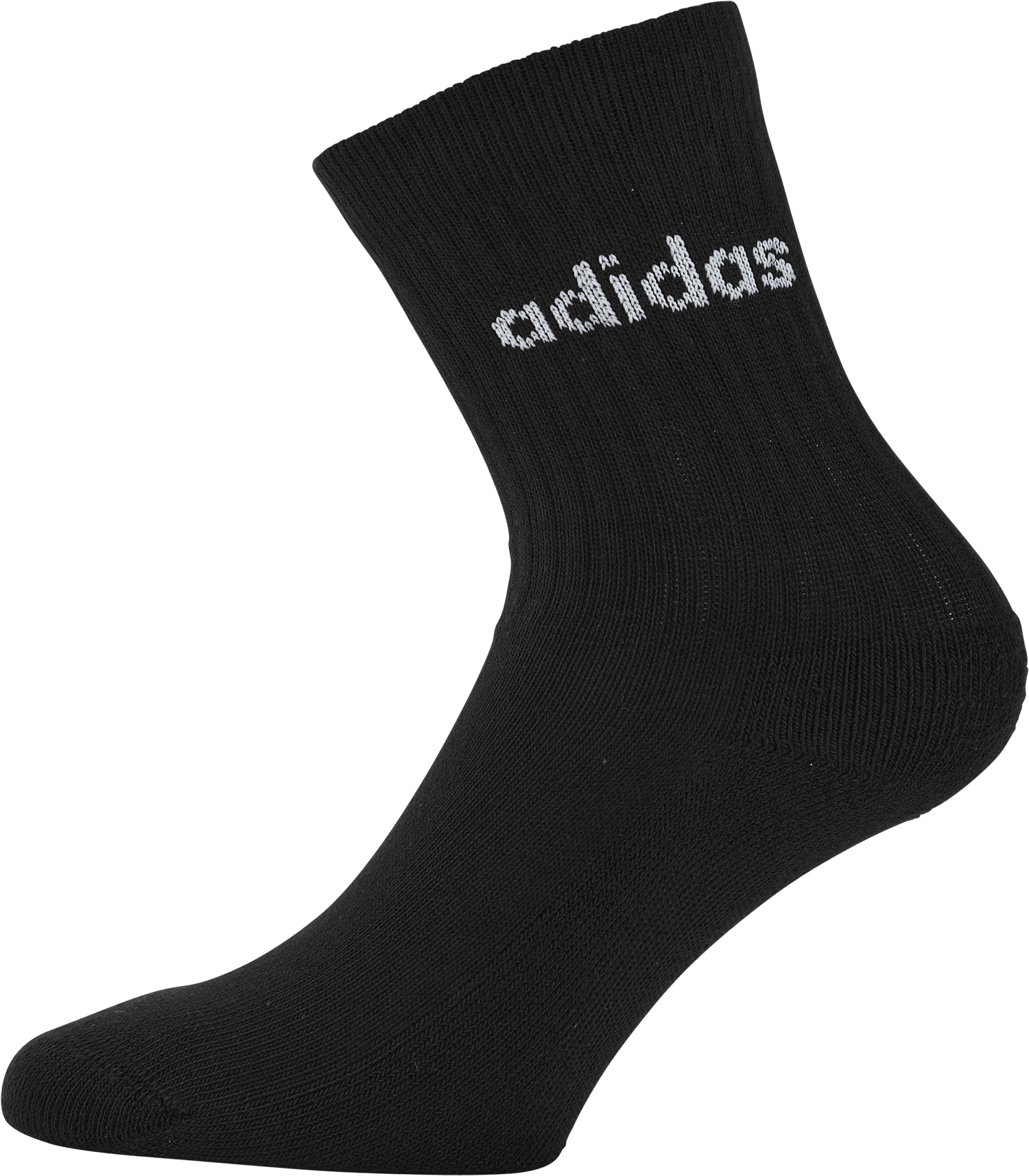 Hc Crew 3pp Black, Male, Odevy, Ponožky, Čierna, 34-36