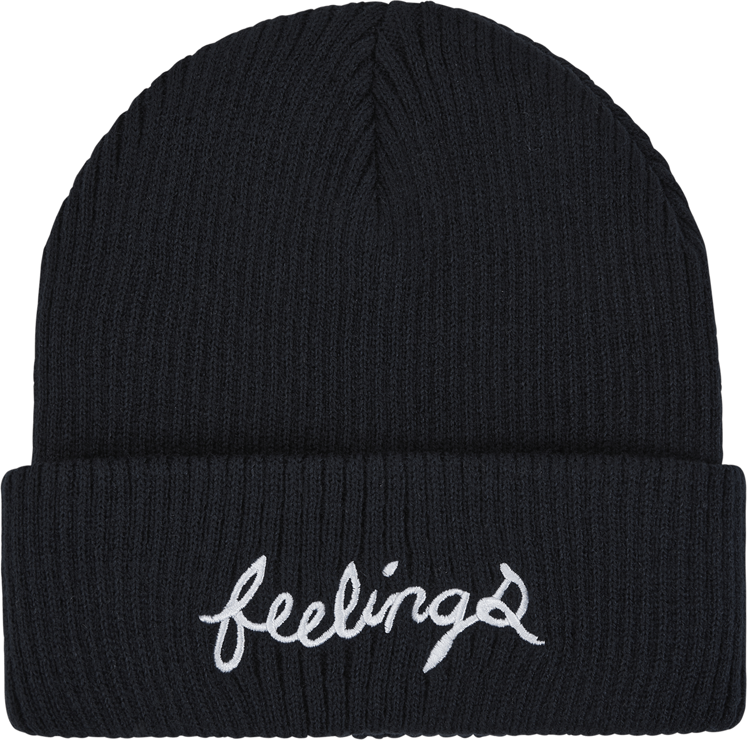 Feelings Logo Beanie Navy