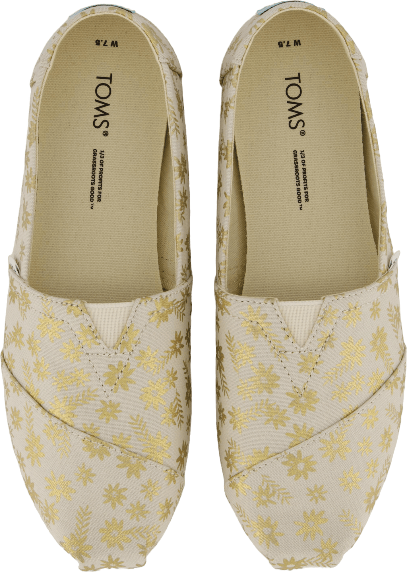 Alp Cloudbound Foil Floral Blo Natural Gold - Bild 6