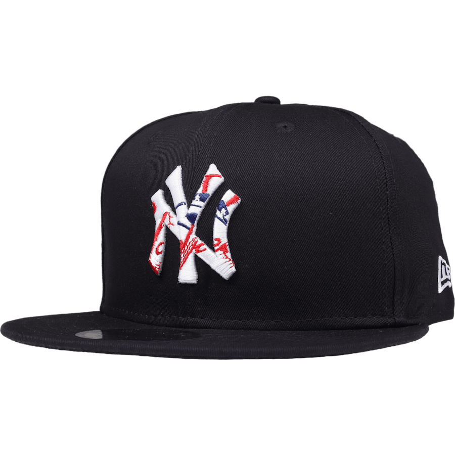 Team Infill Logo 9fifty Yankee Nvy