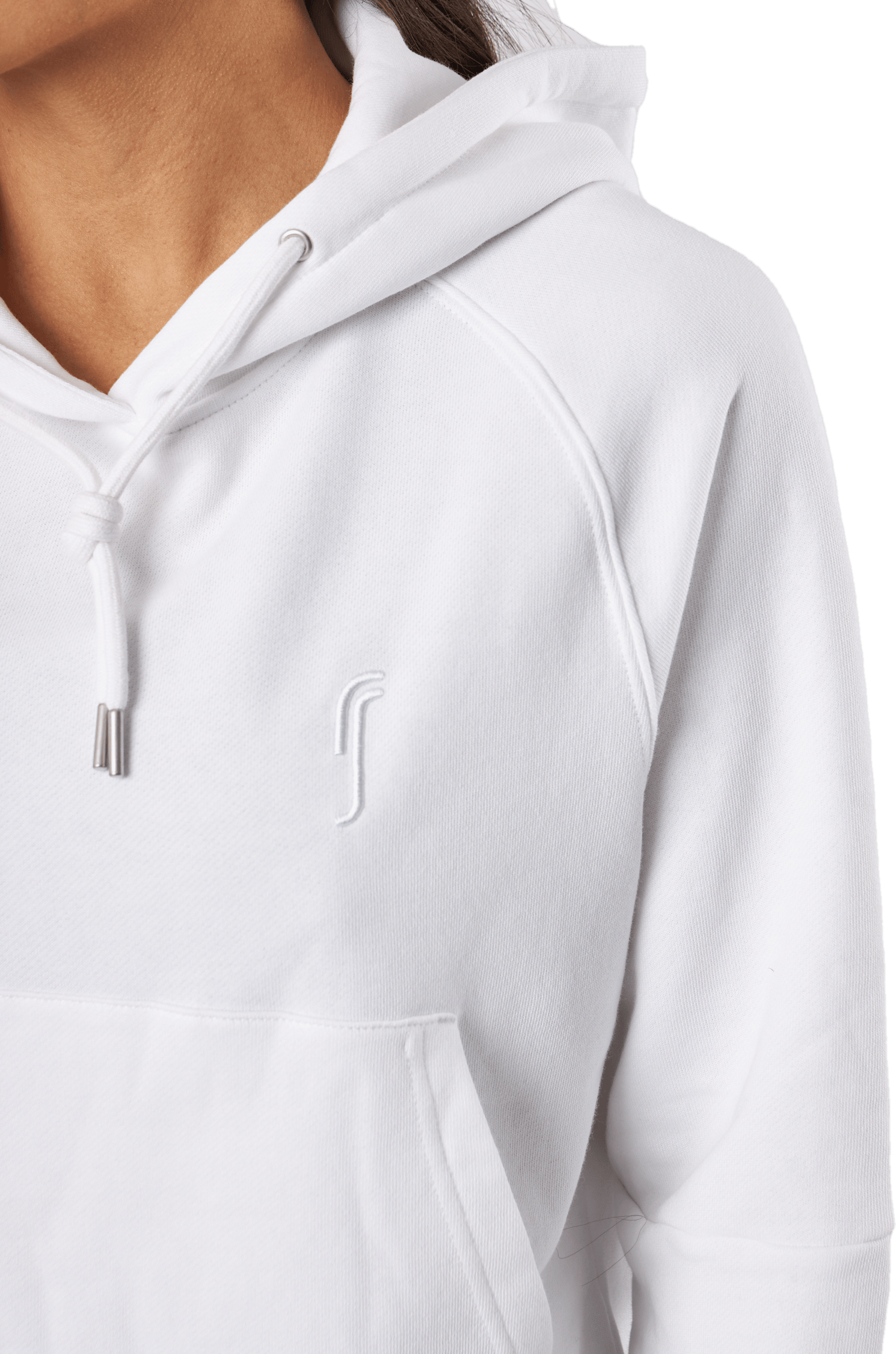 Women Paris Hoodie White - Bild 4