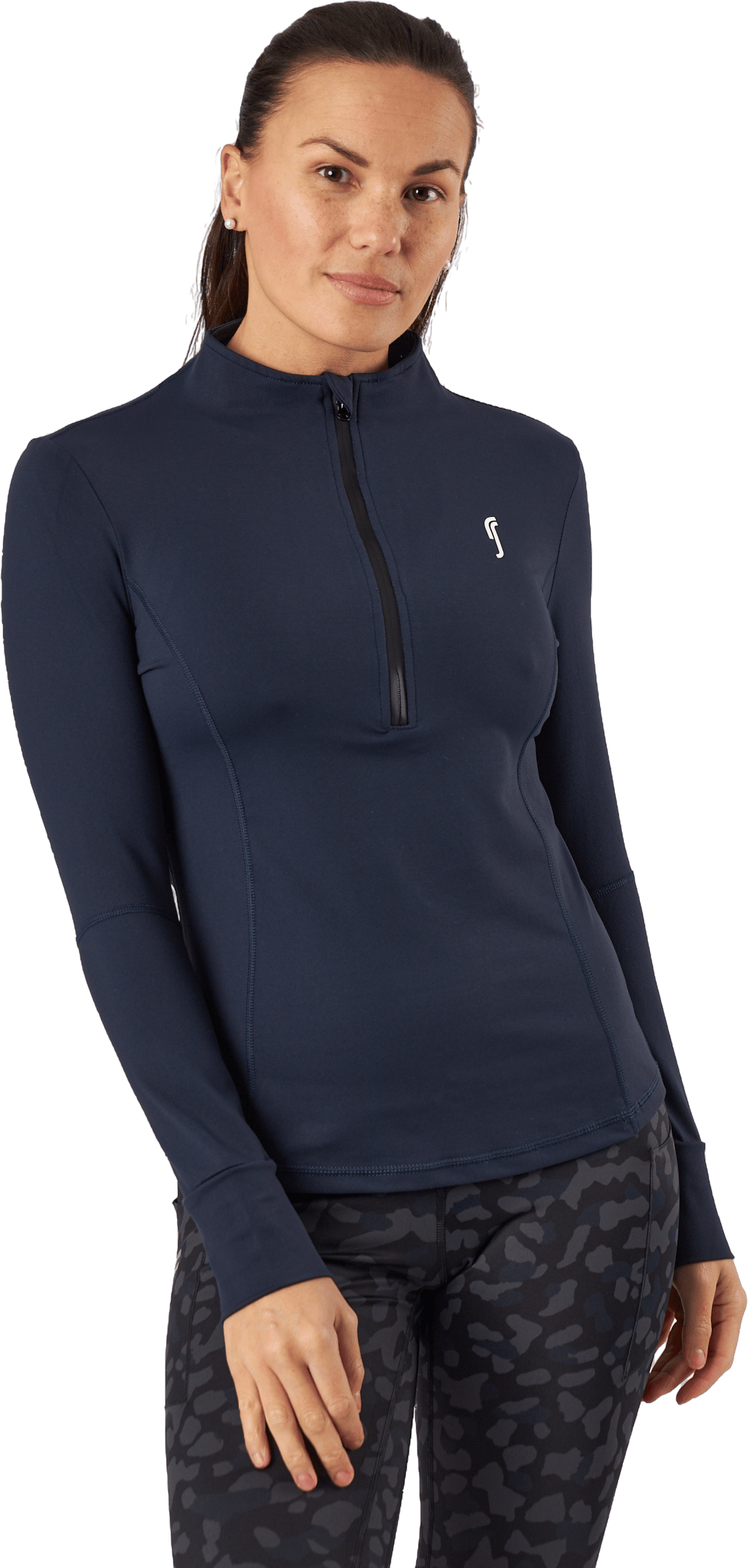 Half Zip Sweater Dark Blue