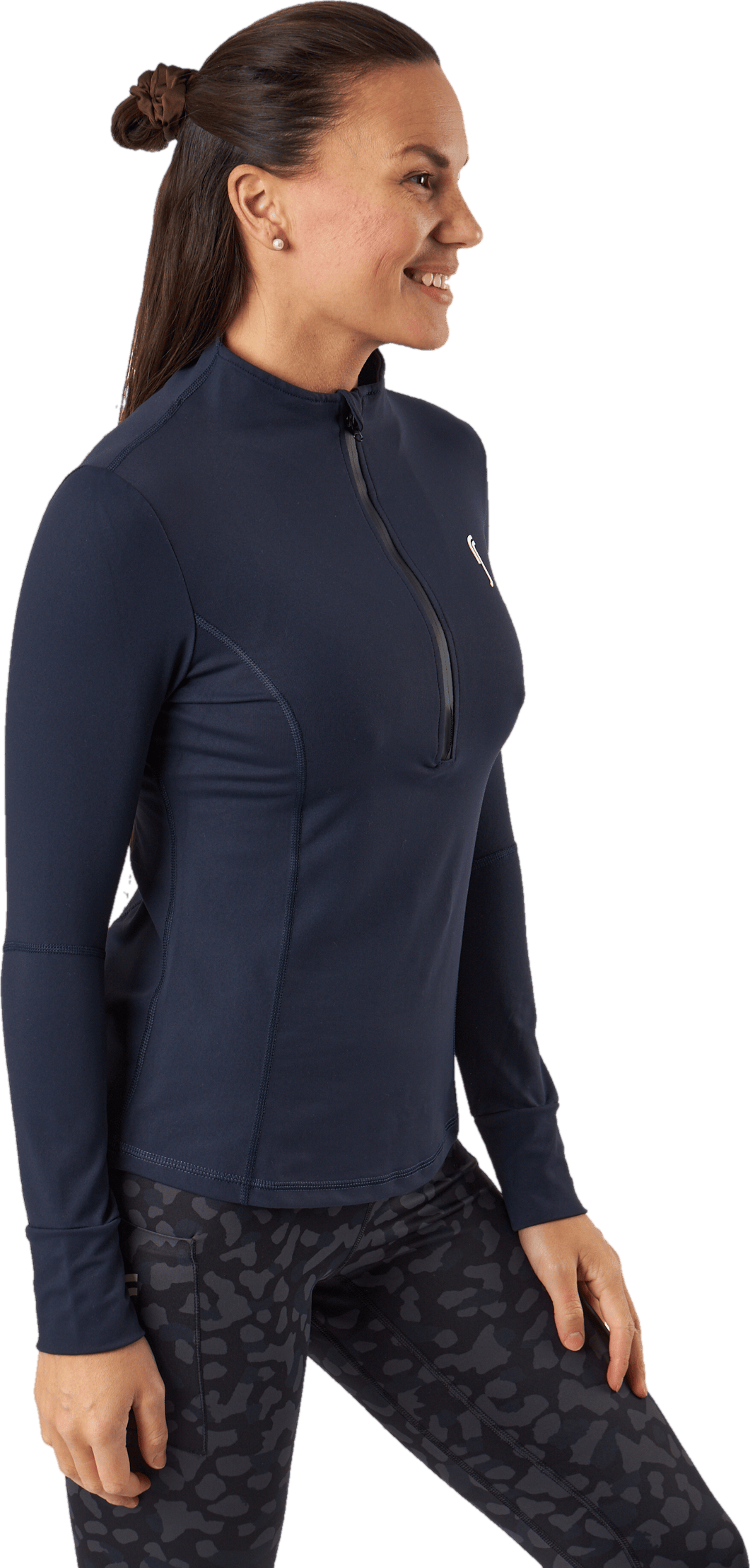 Half Zip Sweater Dark Blue - Bild 2