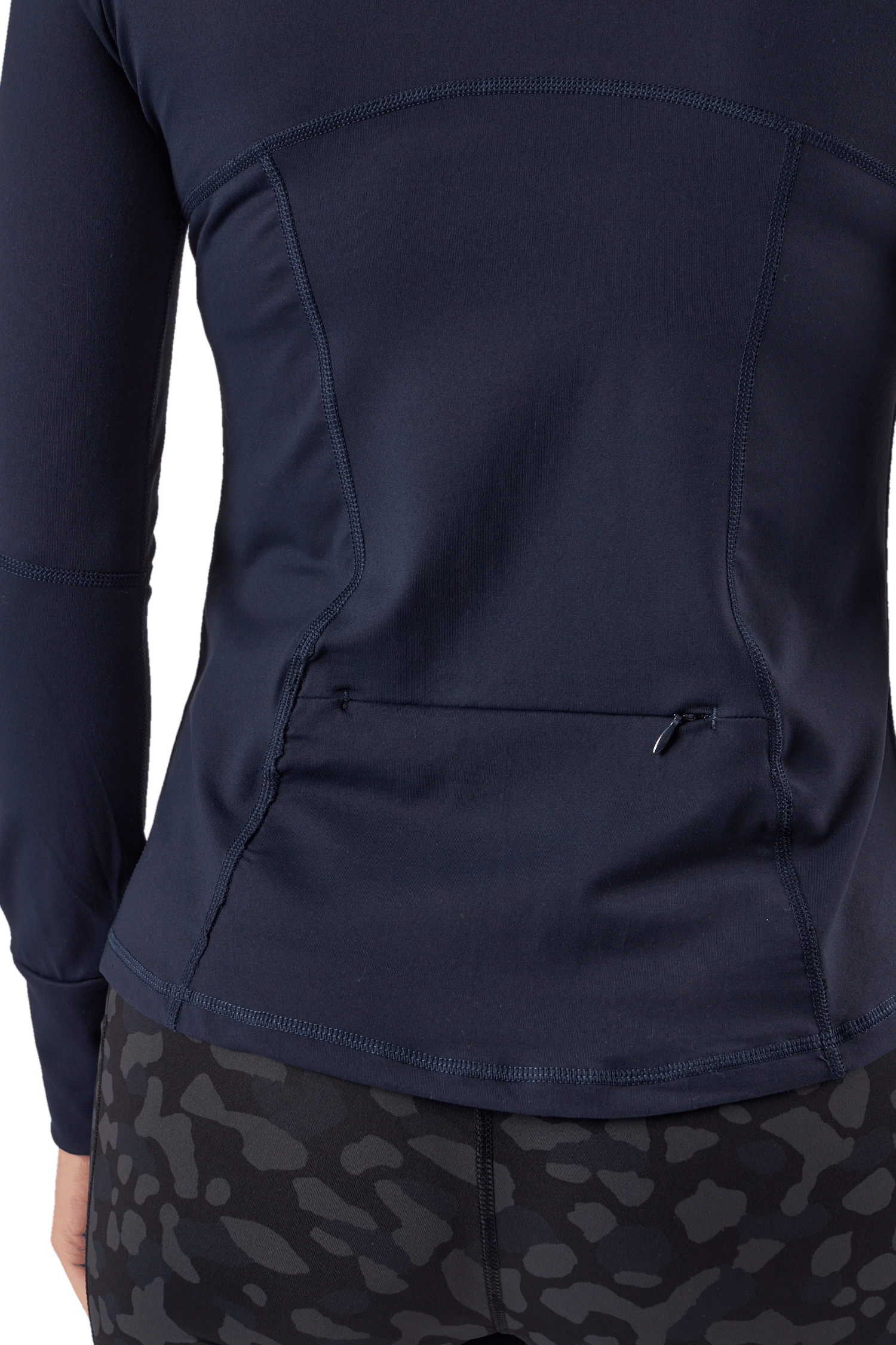 Half Zip Sweater Dark Blue - Bild 5