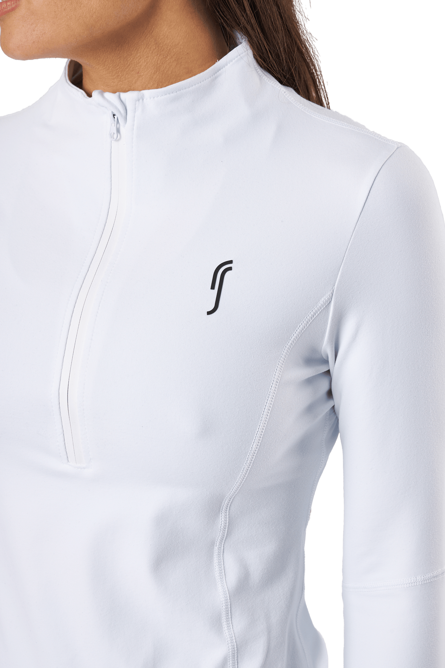 Half Zip Sweater White - Bild 4