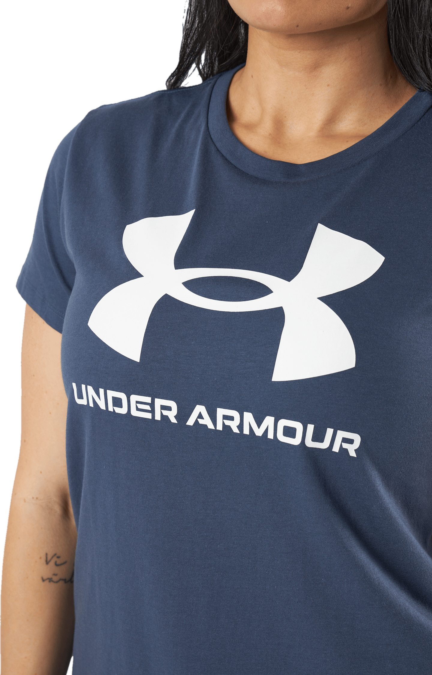 Ua Sportstyle Logo Ss Downpour Gray - Bild 4