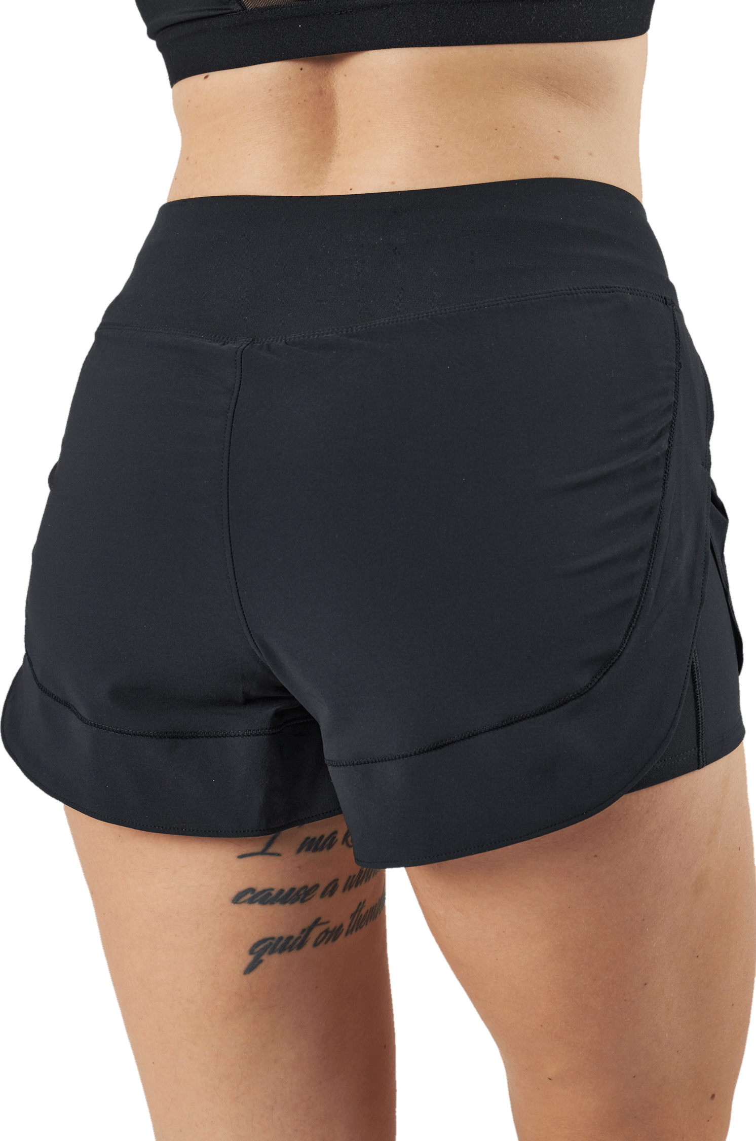 Flex Woven 2-in-1 Short Black - Bild 4