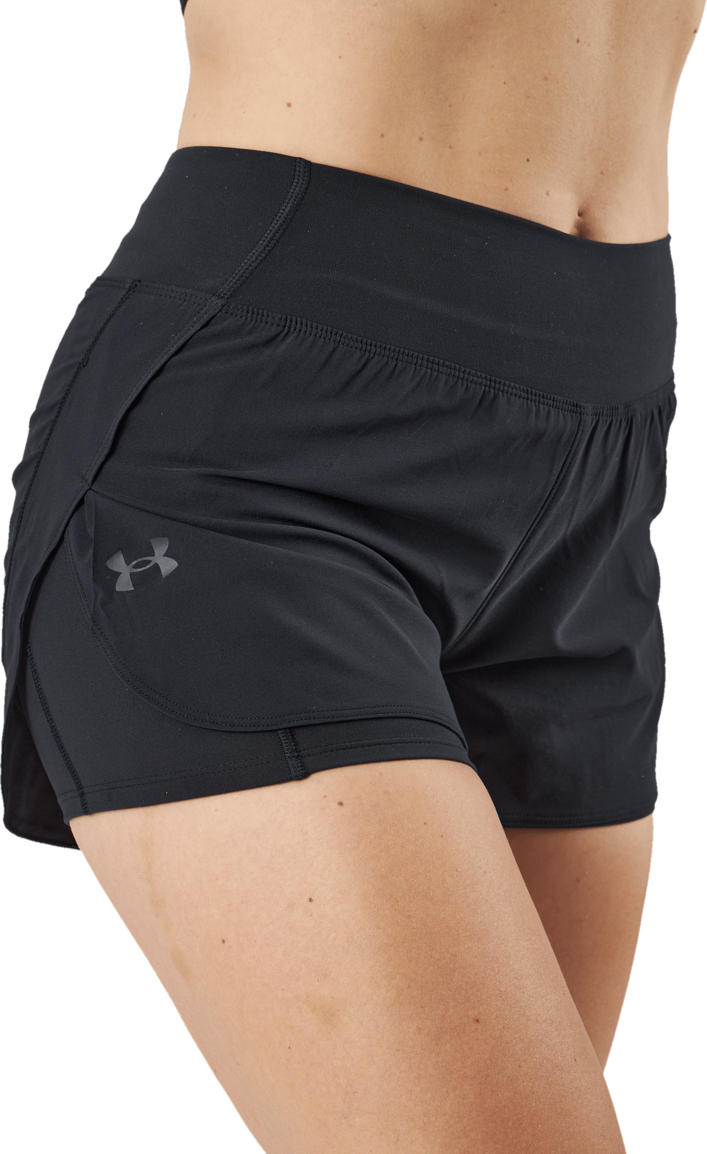 Flex Woven 2-in-1 Short Black - Bild 5