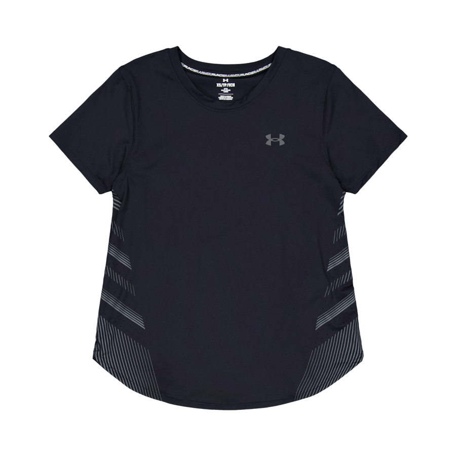 Ua Iso-chill Laser Tee Ii Black