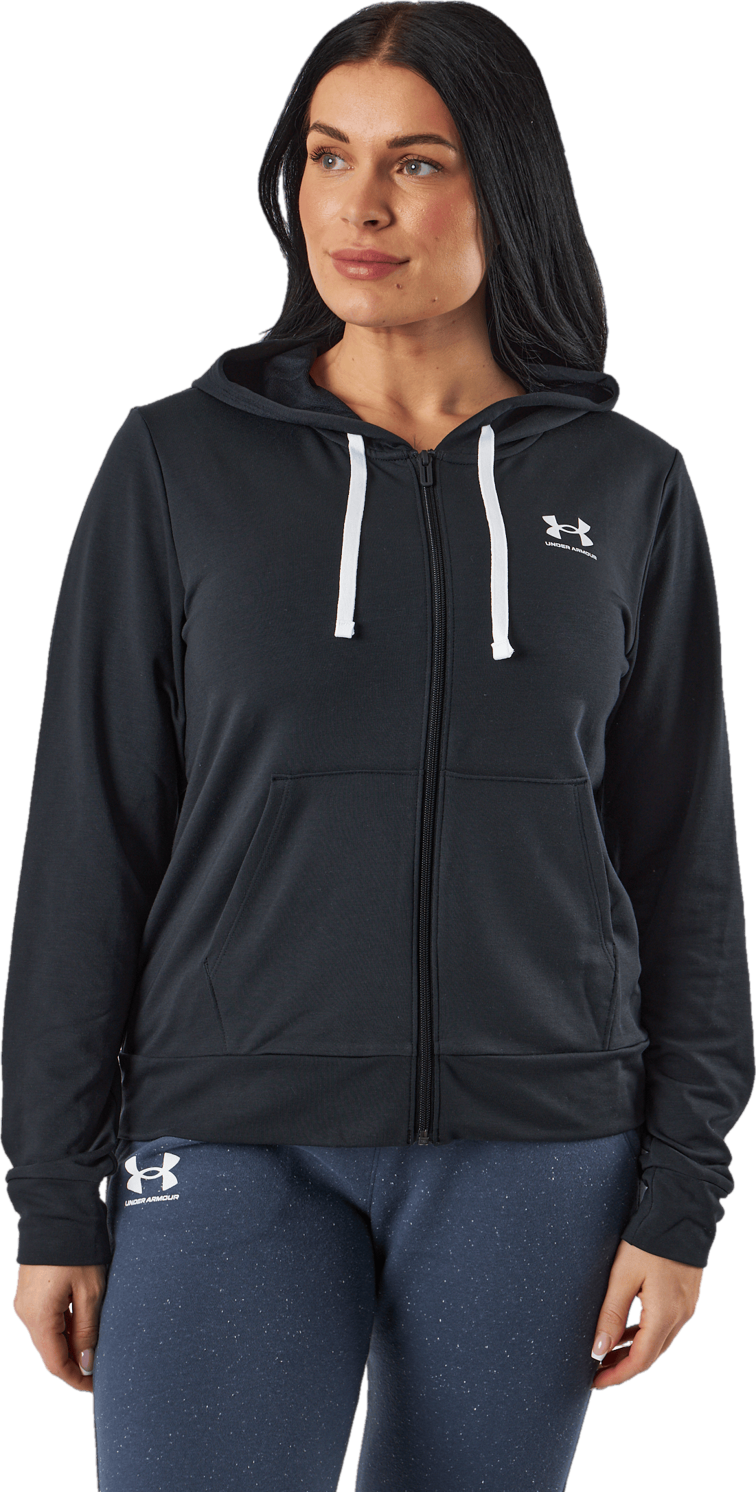 Rival Terry Fz Hoodie Black