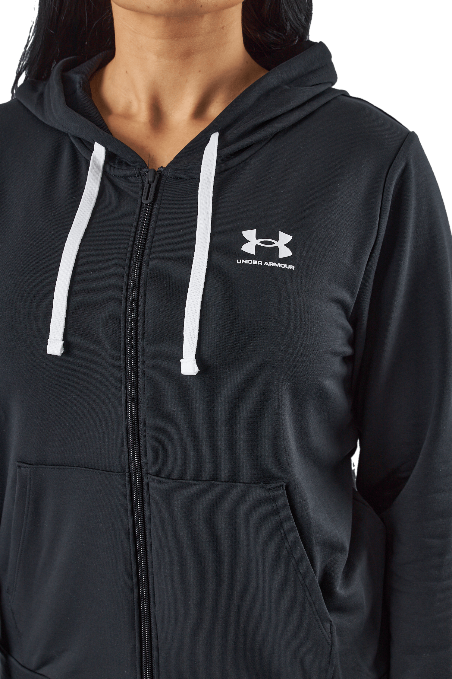 Rival Terry Fz Hoodie Black - Bild 4