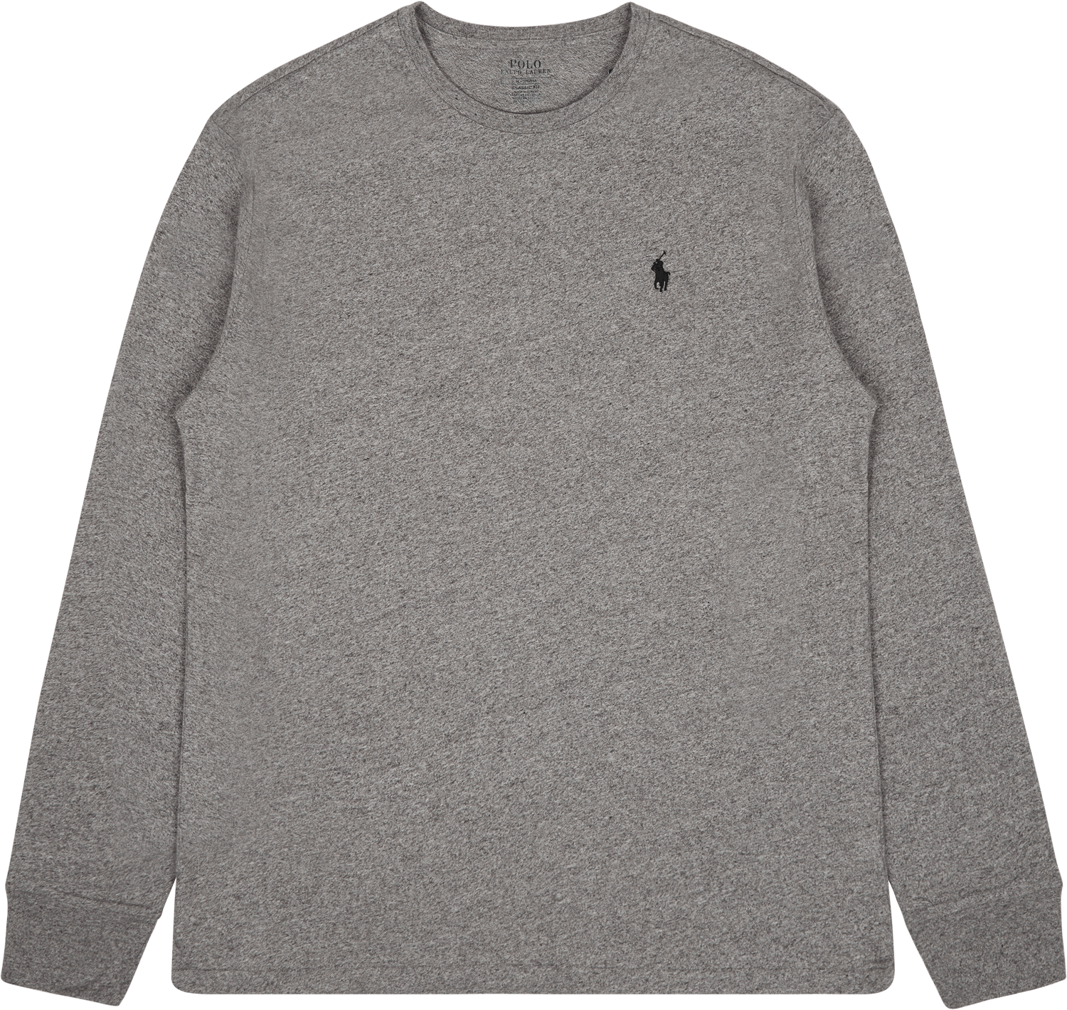 Classic Fit Jersey Long-Sleeve T-Shirt Dark Vintage Heather, Male, Odevy, Tričko, XL