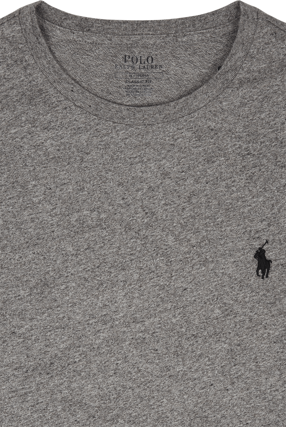 Classic Fit Jersey Long-Sleeve T-Shirt Dark Vintage Heather - Bild 3