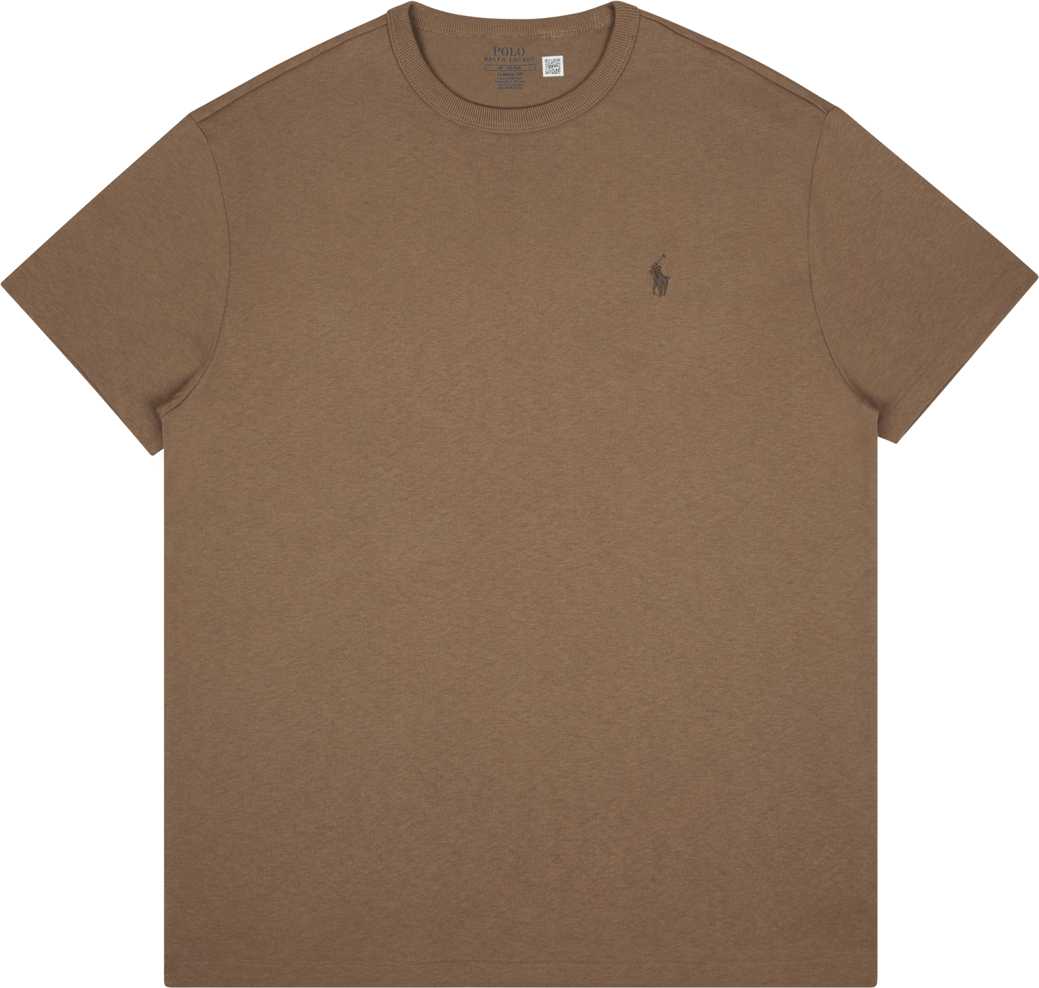 Classic Fit Jersey Crewneck T-Shirt Montana Khaki
