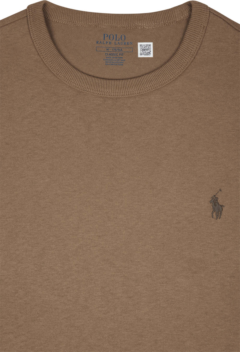 Classic Fit Jersey Crewneck T-Shirt Montana Khaki - Bild 3