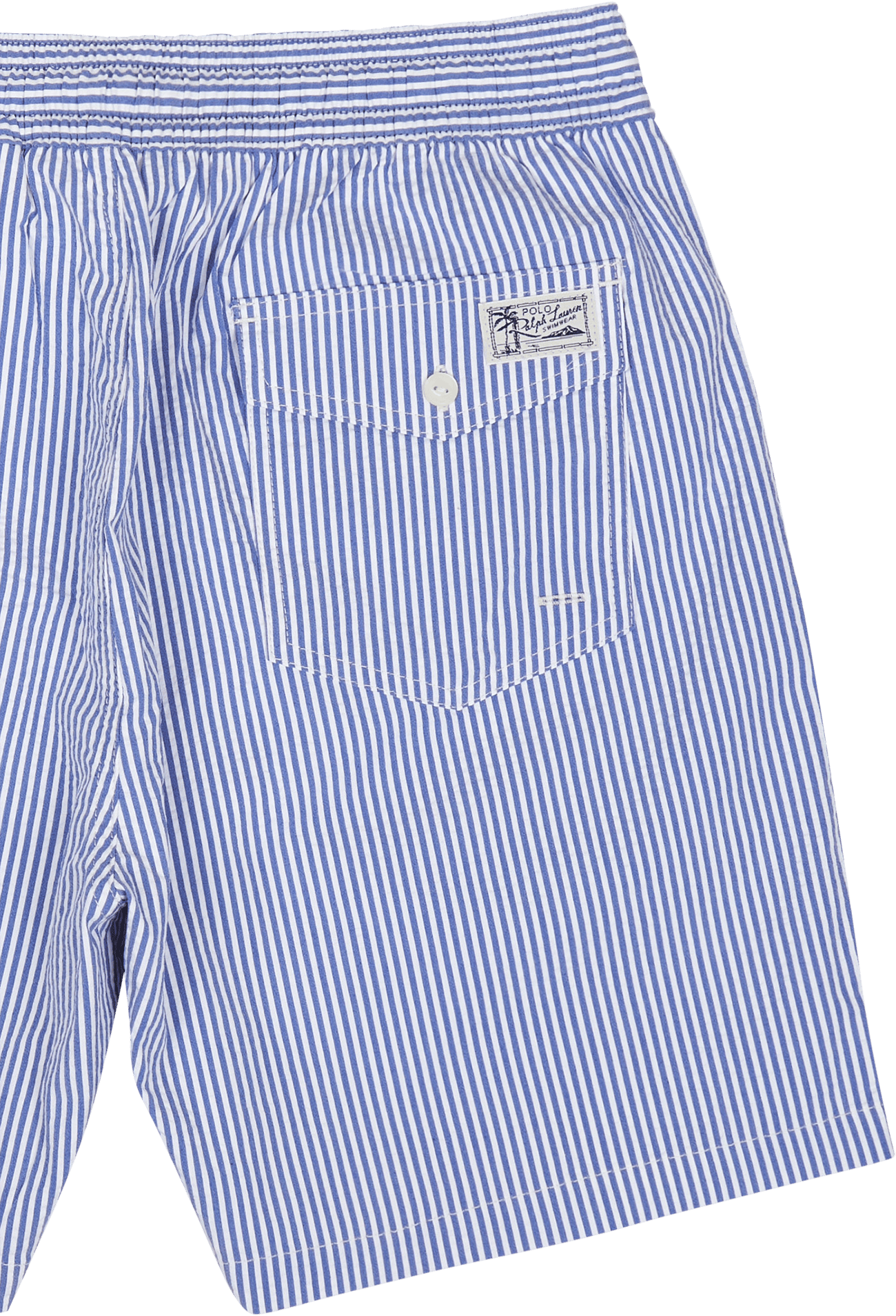 5.75-Inch Traveler Classic Swim Trunk Cruise Royal Seersucker - Bild 4