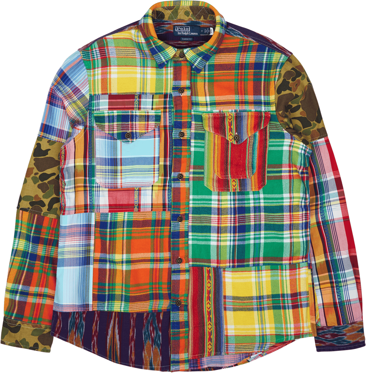 Classic Fit Patchwork Shirt 5869 Voyager Patchwork