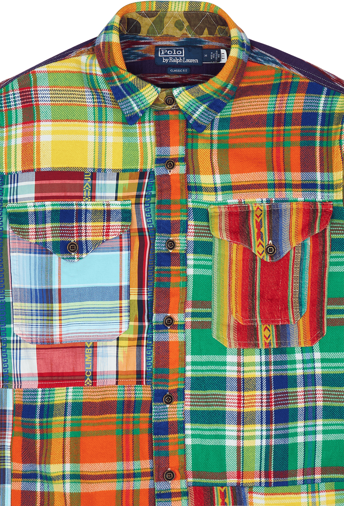 Classic Fit Patchwork Shirt 5869 Voyager Patchwork - Bild 3