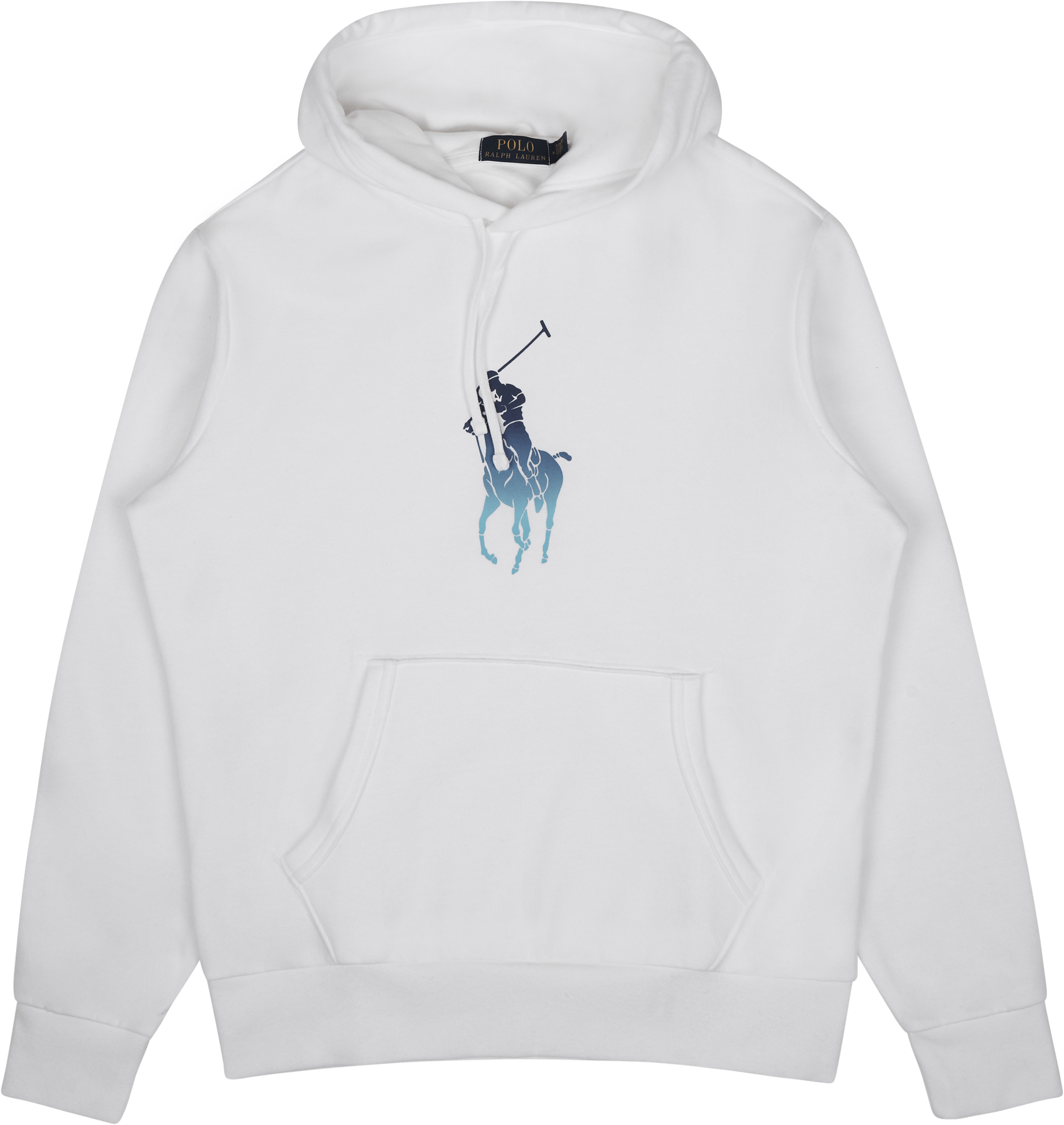 OmbrÃ© Big Pony Fleece Hoodie, Male, Abbigliamento, felpe con cappuccio e felpe, S