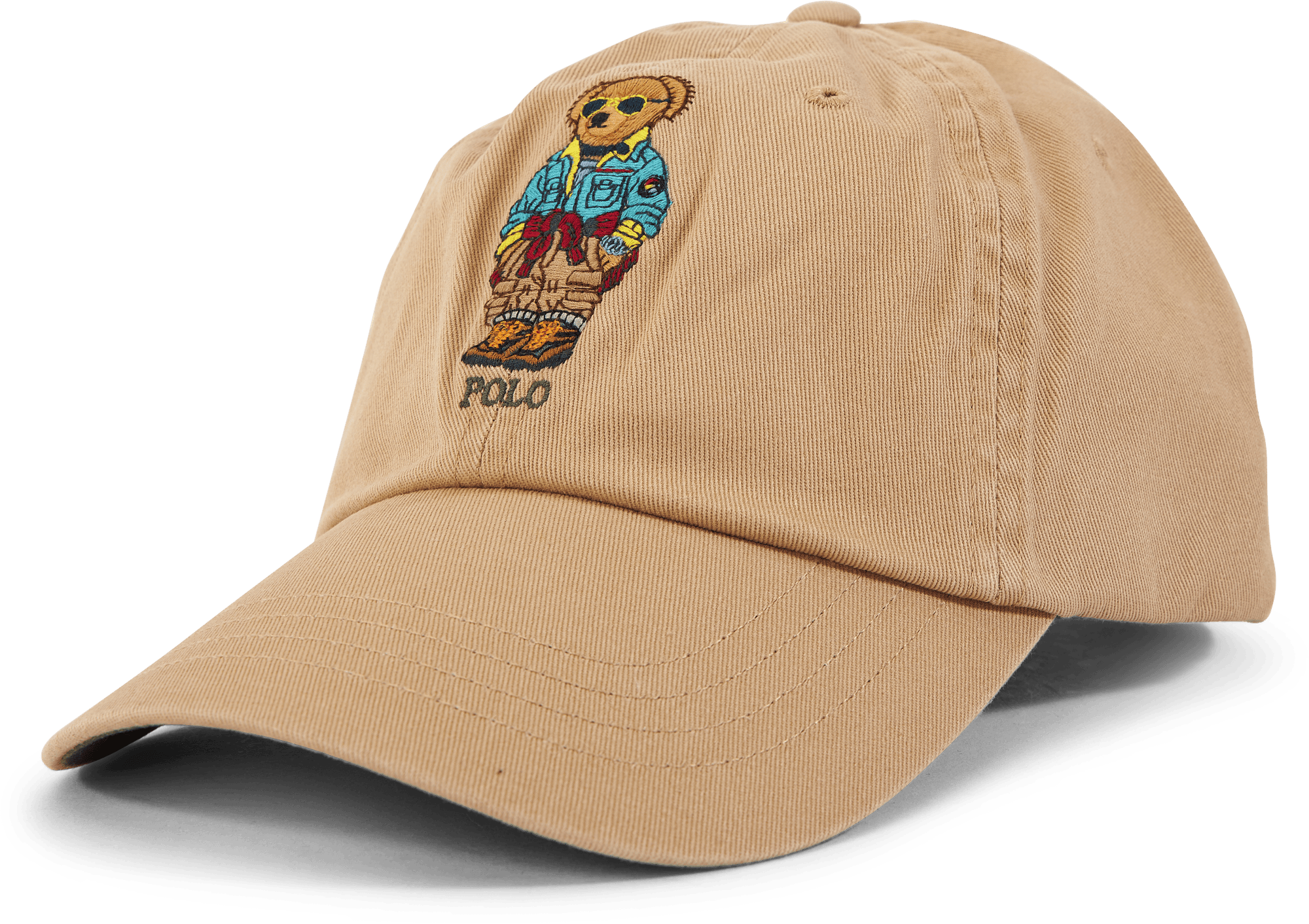Polo Bear Twill Ball Cap, Male, Odevy, Klobúky a čiapky, ONESIZE