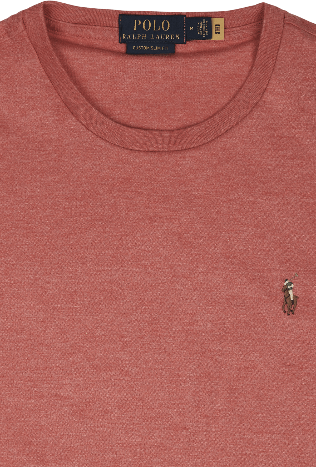 Custom Slim Fit Soft Cotton T-Shirt Highland Rose Heather - Bild 3