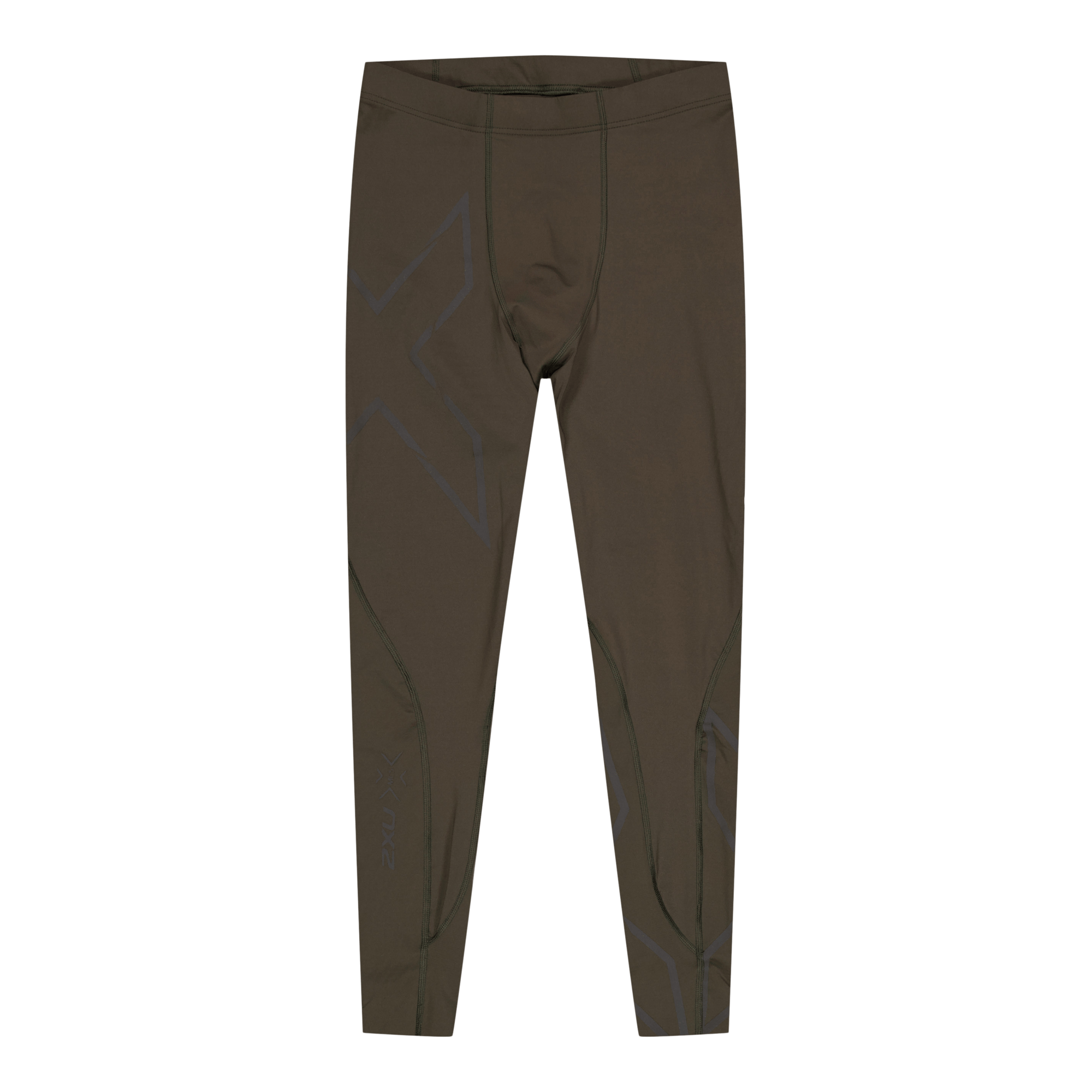 Light Speed Compression Tights Flint/black Reflective, Male, Apparels, Pants, Running, Black, M